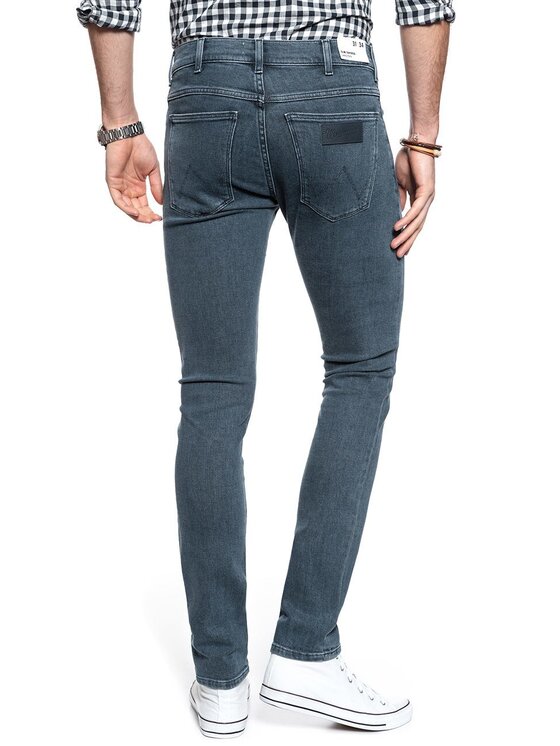 Wrangler Wrangler Jeansy LARSTON Niebieski Slim Fit