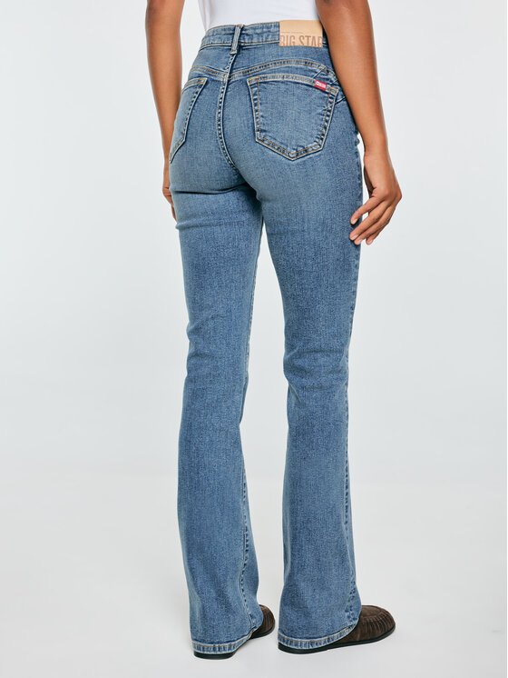 BIG STAR BIG STAR Jeansy ANELA Niebieski Bootcut Fit