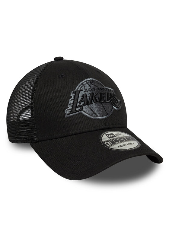 New Era New Era Kepurė su snapeliu LA Lakers NBA Black 9FORTY 60667432 Juoda