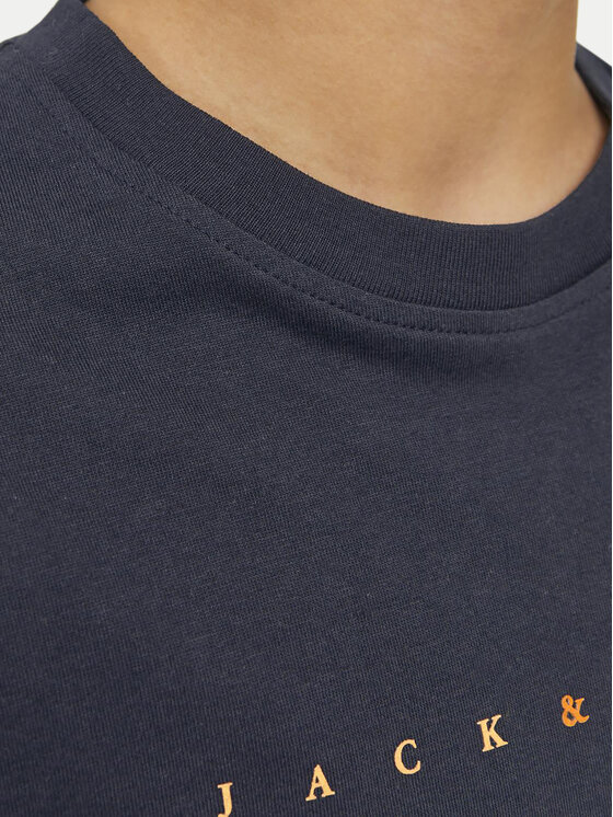 Jack&Jones Junior Jack&Jones Junior T-shirt Star 12237435 Tamnoplava Relaxed Fit