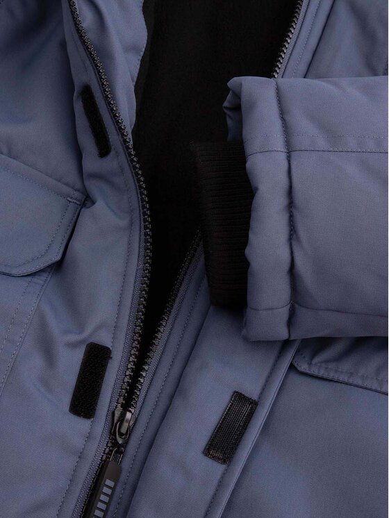 Coccodrillo Coccodrillo Зимно яке ZC4152104OBK Тъмносин Regular Fit