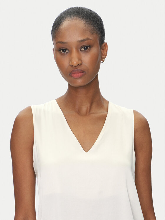 ViCOLO ViCOLO Majica TD0765 Écru Regular Fit