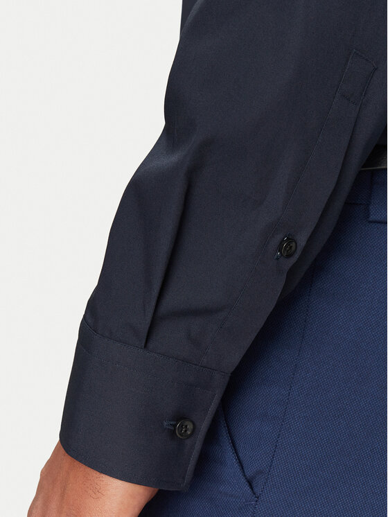 HUGO HUGO Риза Koey 50539808 Тъмносин Slim Fit