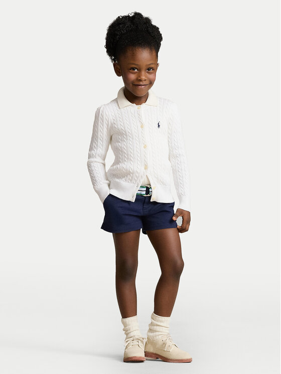 Polo Ralph Lauren Polo Ralph Lauren Kardigán 312543047064 Fehér Regular Fit
