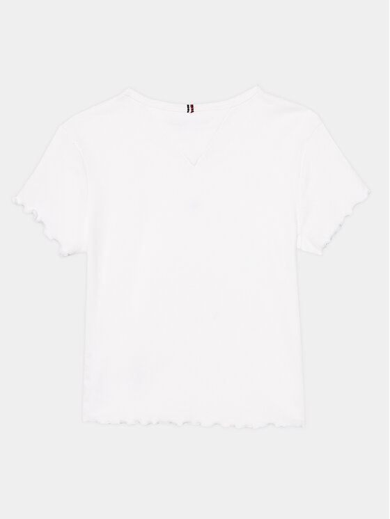 Tommy Hilfiger Tommy Hilfiger T-shirt Essential KG0KG08138 Bijela Regular Fit