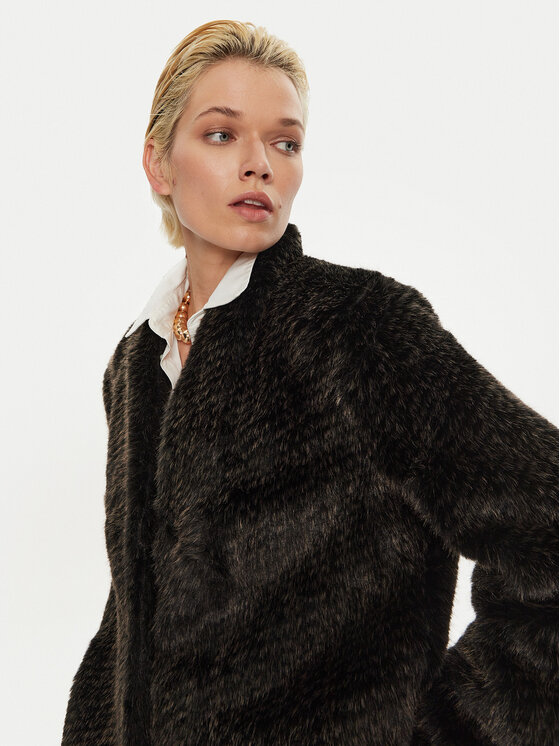 Bruuns Bazaar Bruuns Bazaar Кожено палто Casala BBW4153 Кафяв Regular Fit