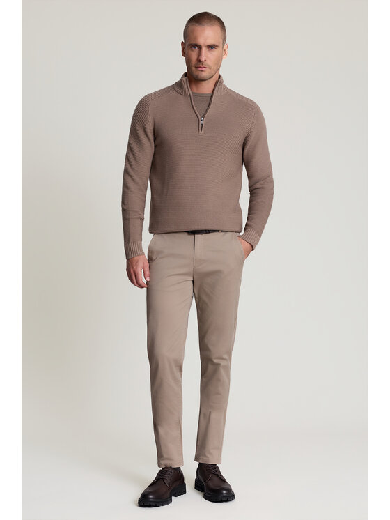 Próchnik Próchnik Chinosy PM3 SP073126000007 Beżowy Regular Fit
