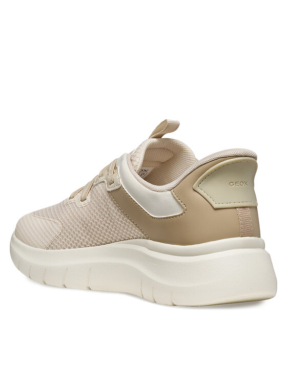 Geox Geox Sneakersy D Plummery Plus D670JB 1402 C1S5K Krémová