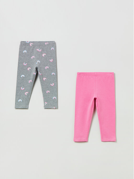 OVS OVS Набір з 2 пар легінсів 1698430 Кольоровий Slim Fit