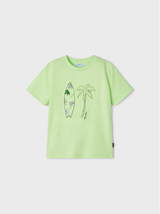 Mayoral Mayoral Póló 3019 Zöld Regular Fit
