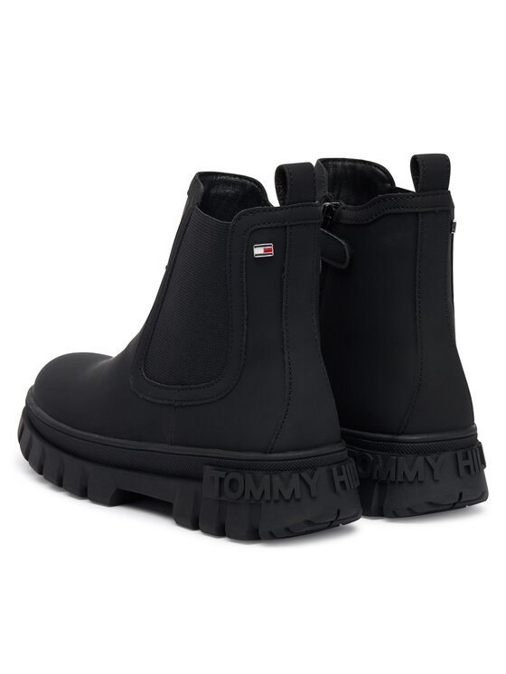 Tommy Hilfiger Tommy Hilfiger Μποτάκια T3X5-34130-1355999 S Μαύρο