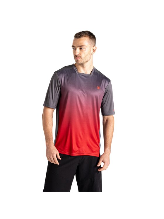 Dare2B Dare2B T-Shirt Trackstand II Czerwony Short Fit