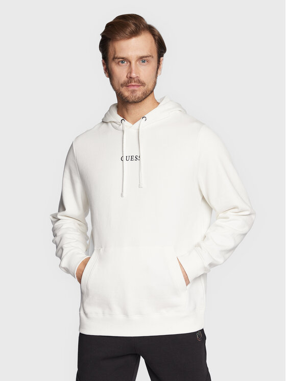 Guess Bluză M2BQ50 K9YH1 Alb Regular Fit