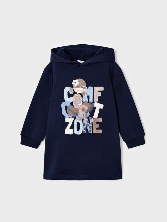 Mayoral Mayoral Повсякденна сукня 4.929 Cиній Regular Fit