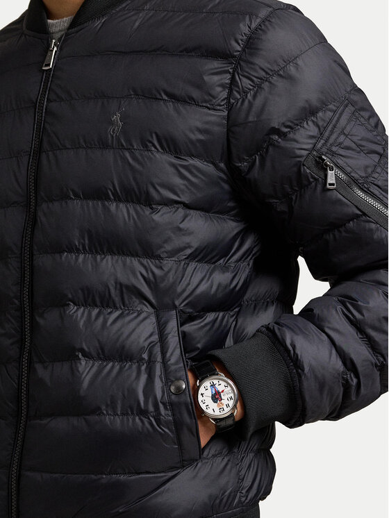 Polo Ralph Lauren Polo Ralph Lauren Μπόμπερ μπουφάν 710949961002 Μαύρο Regular Fit