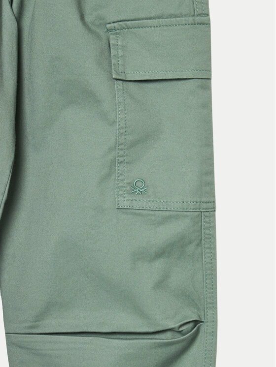 United Colors Of Benetton United Colors Of Benetton Joggery 4XZXCF03O Zielony Loose Fit