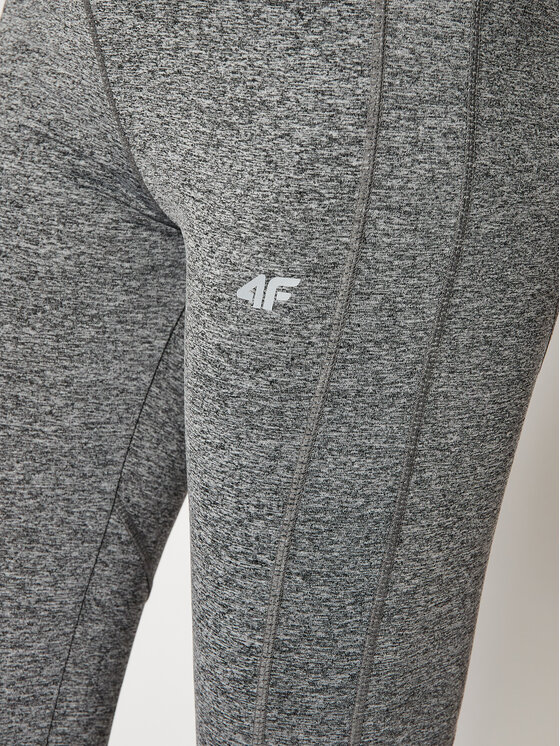 4F 4F Legginsy NOSH4-SPDF002 Szary Slim Fit