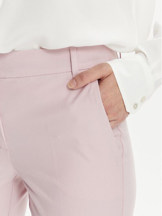 Marella Marella Chinosy Turku 2413131041 Różowy Slim Fit