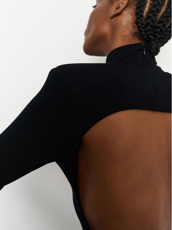 La Mania La Mania Vestito da giorno AMY Nero Classic Fit
