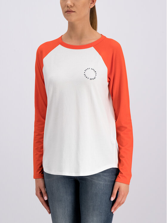 DKNY Sport DKNY Sport Bluză DP9T6678 Alb Regular Fit