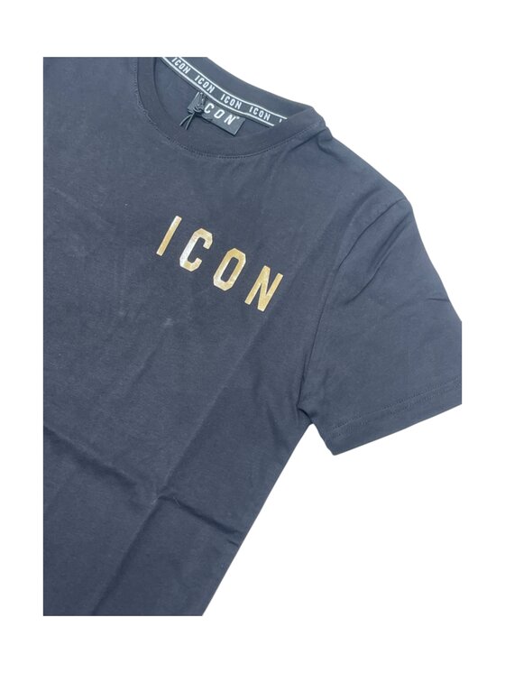 Icon Icon T-shirt ibks00562-nero Nero Regular Fit