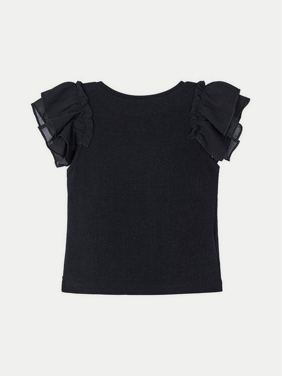 Mayoral Mayoral Тишърт 3013 Черен Regular Fit