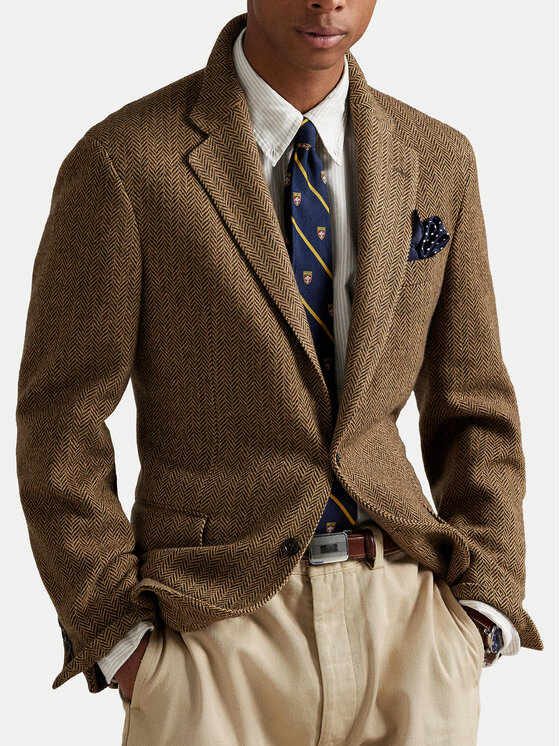 Polo Ralph Lauren Polo Ralph Lauren Риза 710953704007 Бежов Custom Fit