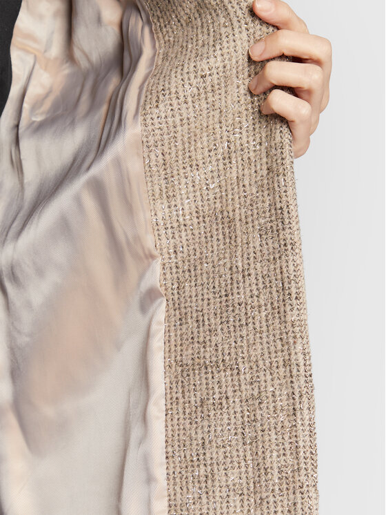 Bruuns Bazaar Bruuns Bazaar Μπουφάν μεταβατικό Bergenia Maddi BBW3157 Μπεζ Relaxed Fit