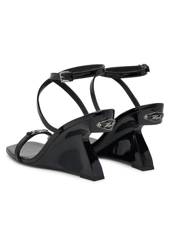 KARL LAGERFELD KARL LAGERFELD Sandály Waverly KL34612 Černá