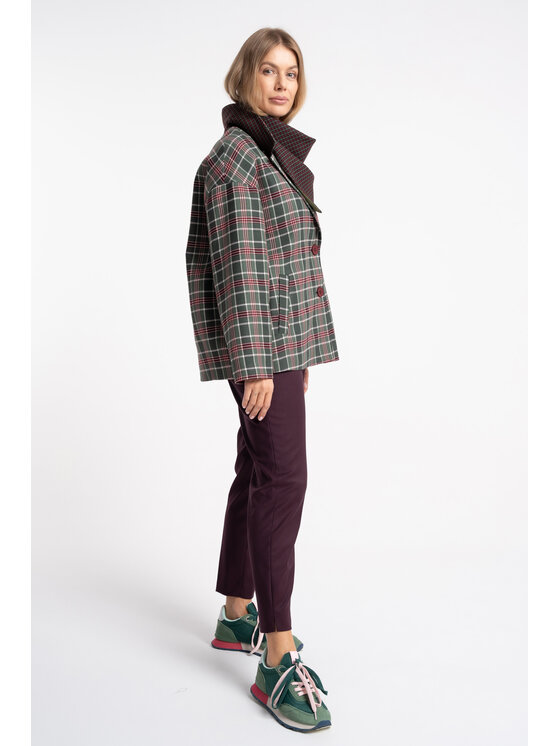 CLICK CLICK Μπουφάν μεταβατικό 71-0110 Πράσινο Comfortable Fit
