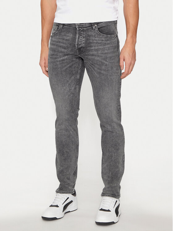 Jack&Jones Džínsy Glenn 12263287 Sivá Slim Fit