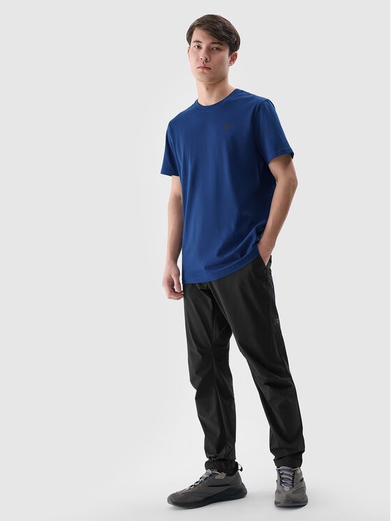 4F 4F Tričko 4FWMM00TTSHM2256-46S Zelená Regular Fit