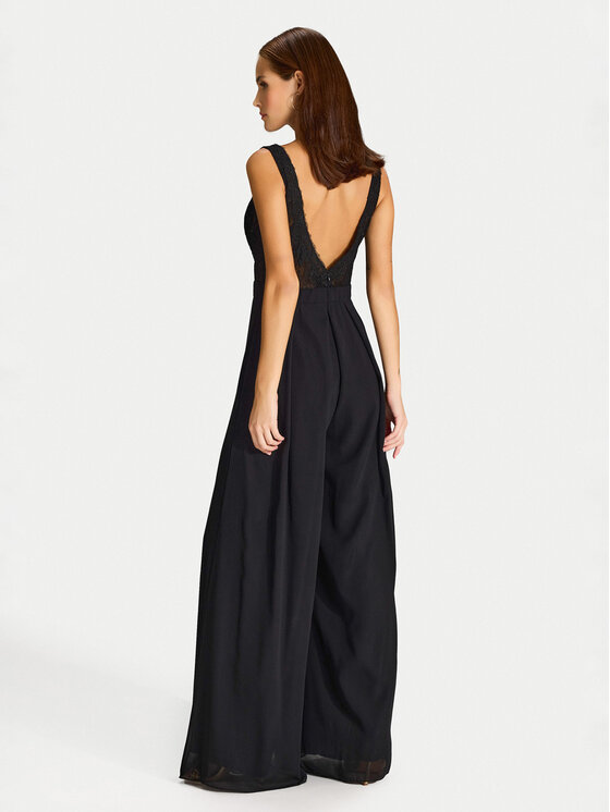 Hey Kyla Hey Kyla Salopetă 3AJ001HK Negru Regular Fit