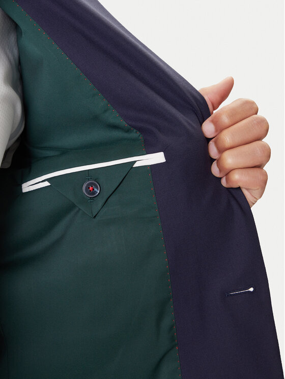 HUGO HUGO Костюм Henry/Getlin232X 50547345 Тъмносин Slim Fit