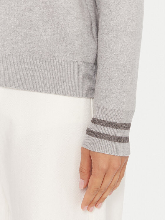 Guess Guess Пуловер W5BR42 Z26I2 Сив Relaxed Fit
