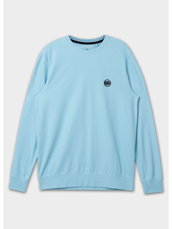 Longsleeve, rozmiar L, Błękitny, Longsleeve Pique Rockey XL