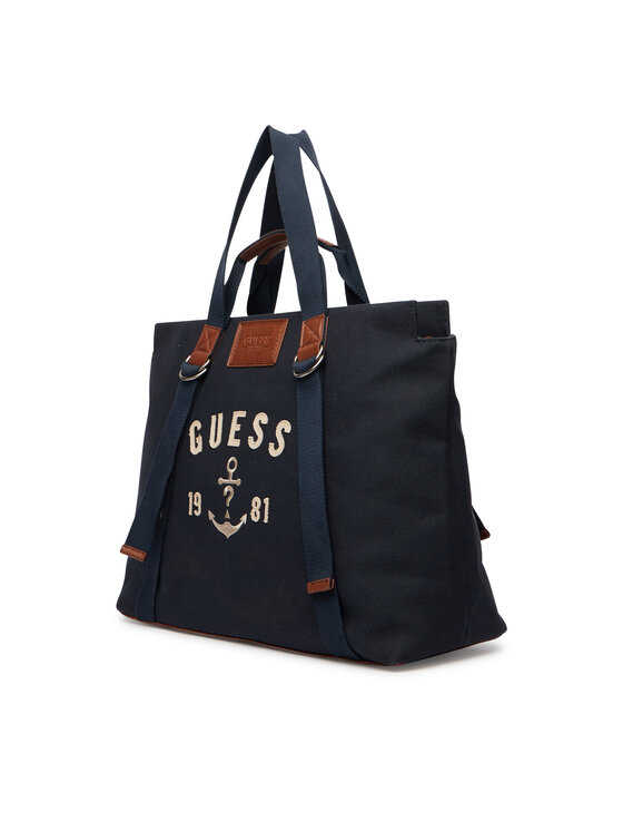 Guess Guess Víkendová taška HMOSCM P6246 Tmavomodrá