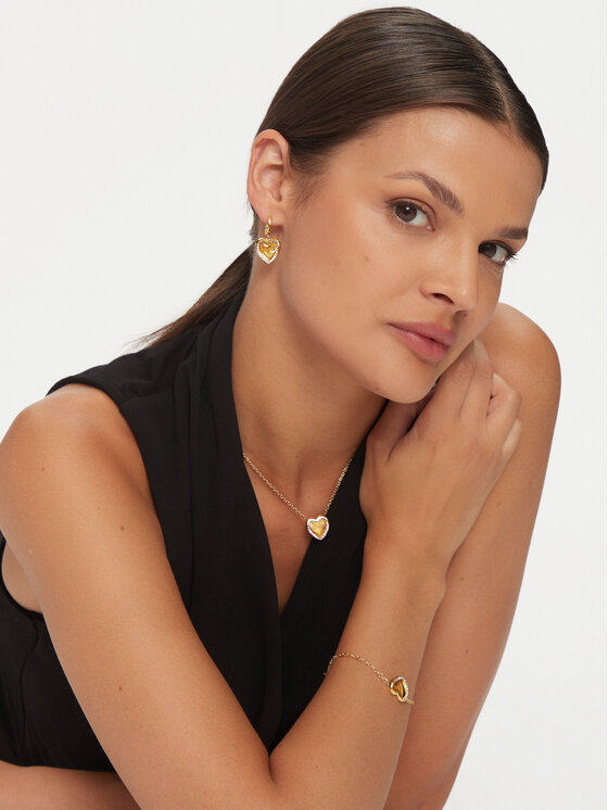 Guess Guess Auskarai JUBE0460 8JW Auksinė