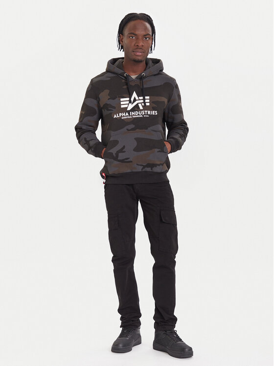 Alpha Industries Alpha Industries Kalhoty z materiálu Agent 158205 Černá Regular Fit
