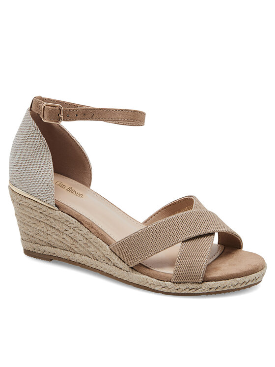 Clara Barson Clara Barson Espadrilles WSS20802-03 Beige