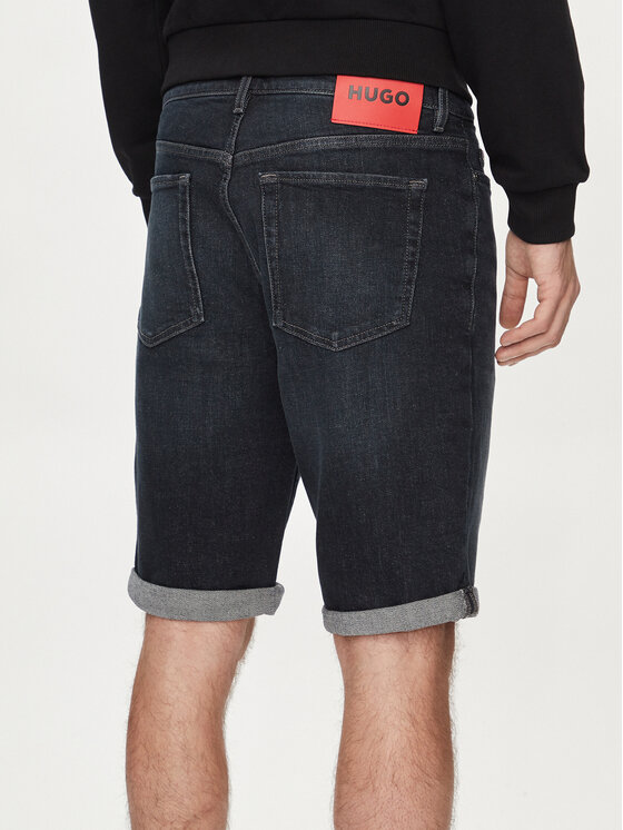 Hugo Jeansshorts 50515285 Dunkelblau Regular Fit | Modivo.de