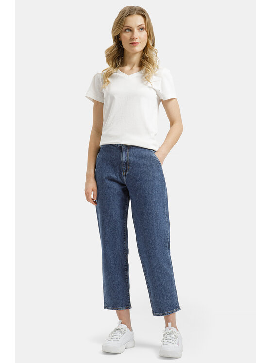 Cross Jeans Cross Jeans T-Shirt 56250-008 Biały