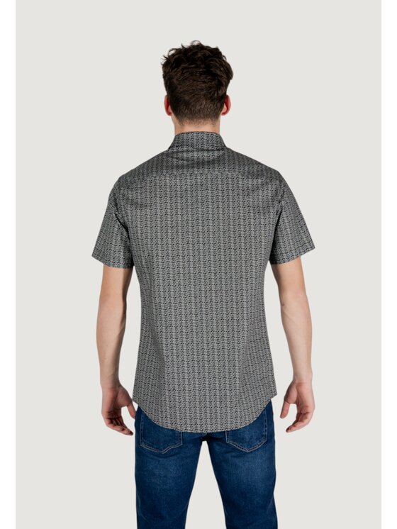 Armani Exchange Armani Exchange Koszula XM000624 AF13184 Czarny To Fit
