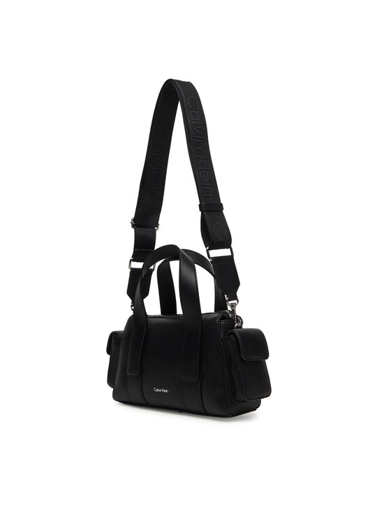 Calvin Klein Calvin Klein Soma Webbing Strap Pocket Bag LV04F3291G Melns