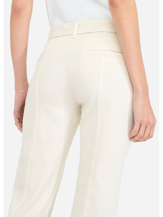 Liu Jo Liu Jo Pantaloni di tessuto CF5292T1819X0728 Bianco Regular Fit