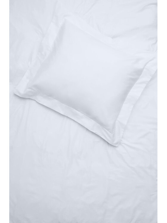 White pocket White pocket Komplet pościeli makosatyna Biały