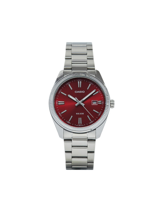 Casio Hodinky MTP-1302PD-4AVEF Strieborná