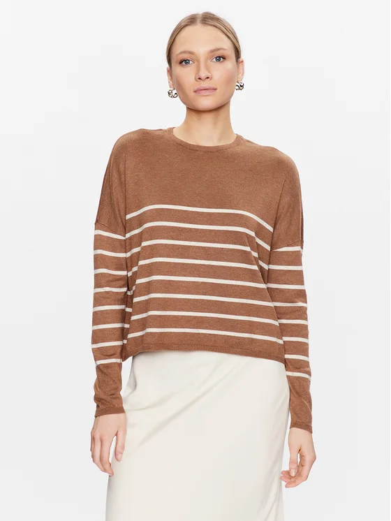 Culture Pullover Annemarie 50109338 Braun Boxy Fit