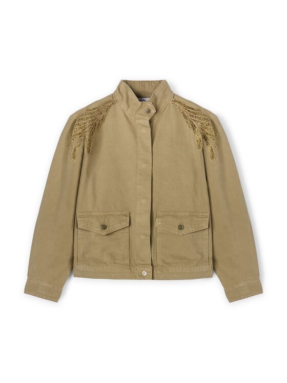 Motivi Motivi Cappotto invernale R700W000130N035 Verde Regular Fit