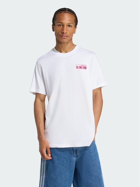 adidas adidas T-Shirt 156529 Biały Loose Fit